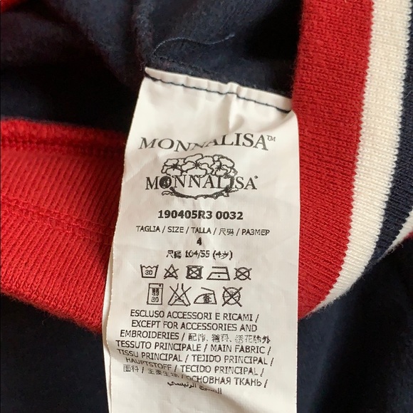 Monnalisa girls set sweatshirt and sweatpants - Picture 7 of 7